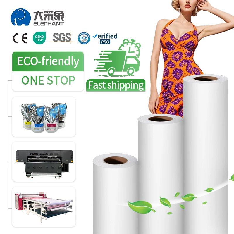 Custom High-Quality Dye Sublimation Transfer Rolling Papers