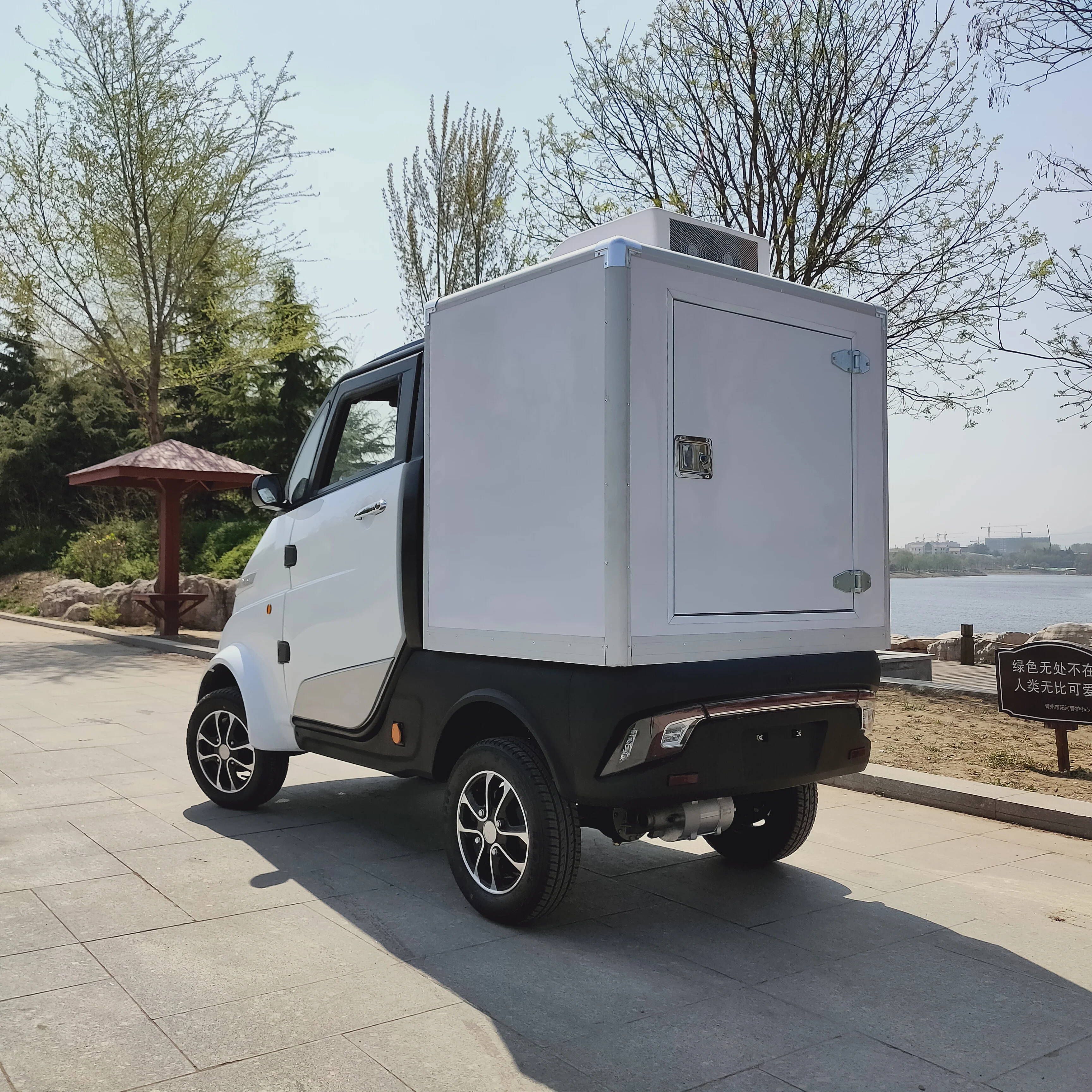 EEC утвержден Ресторан Экспресс холодильник для пищи грузовики