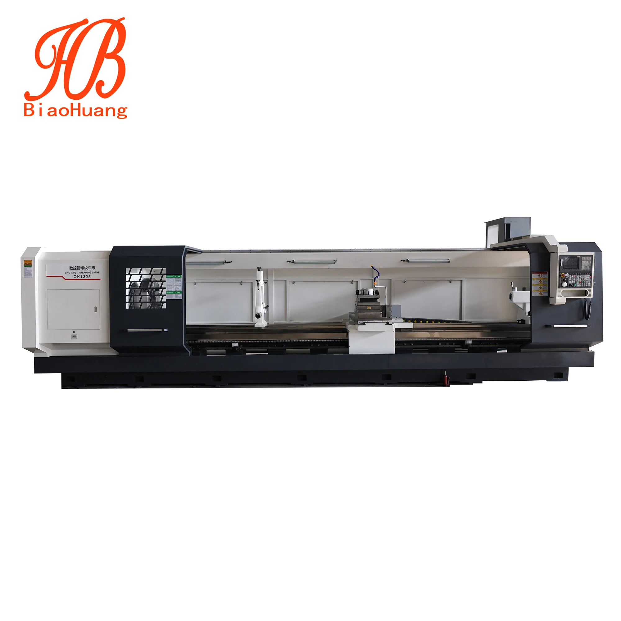 Oil Pipe CNC Threading Lathe QK1325A for Turning Steel Wire Automatic Pipe Threading Lathe Metal Processing