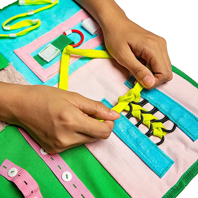 Memory Loss Fidget Blanket Dementia Activity Mat For Alzheimer Patients