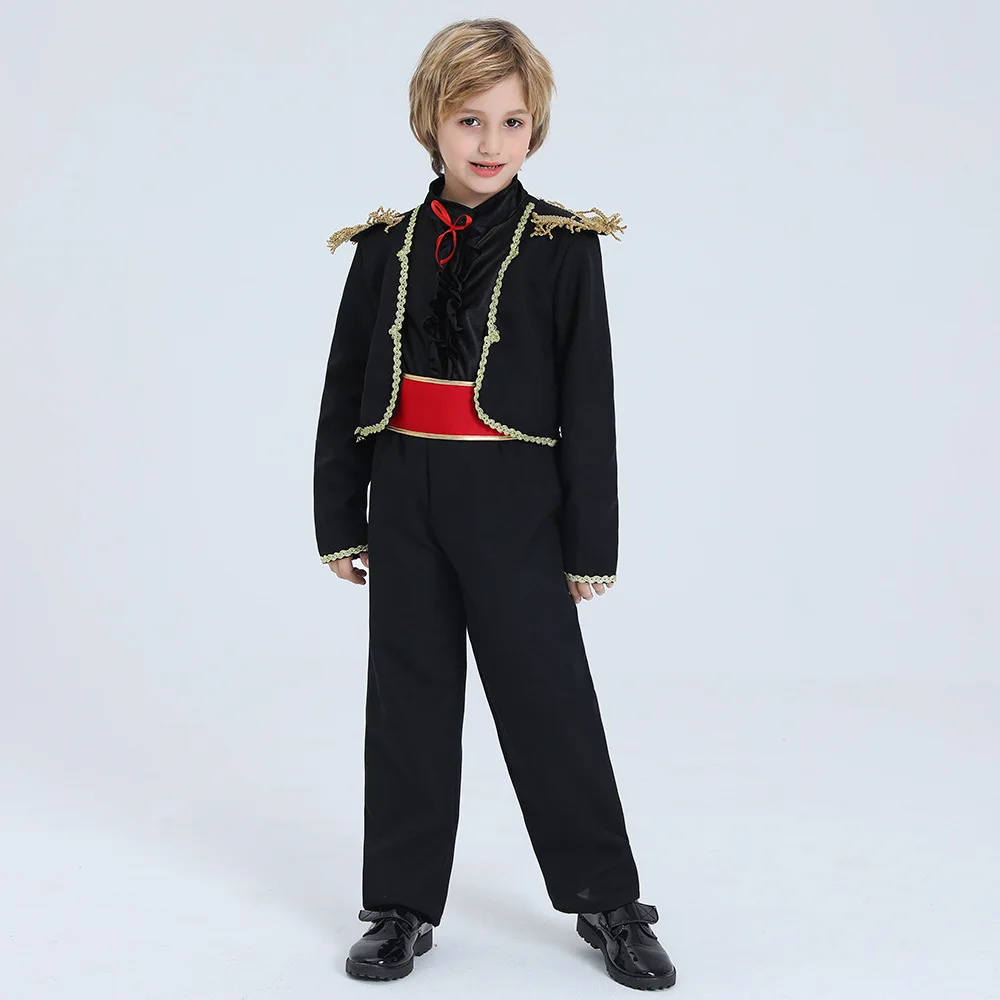 Boys Spanish Carnival Party Halloween Cosplay Costume