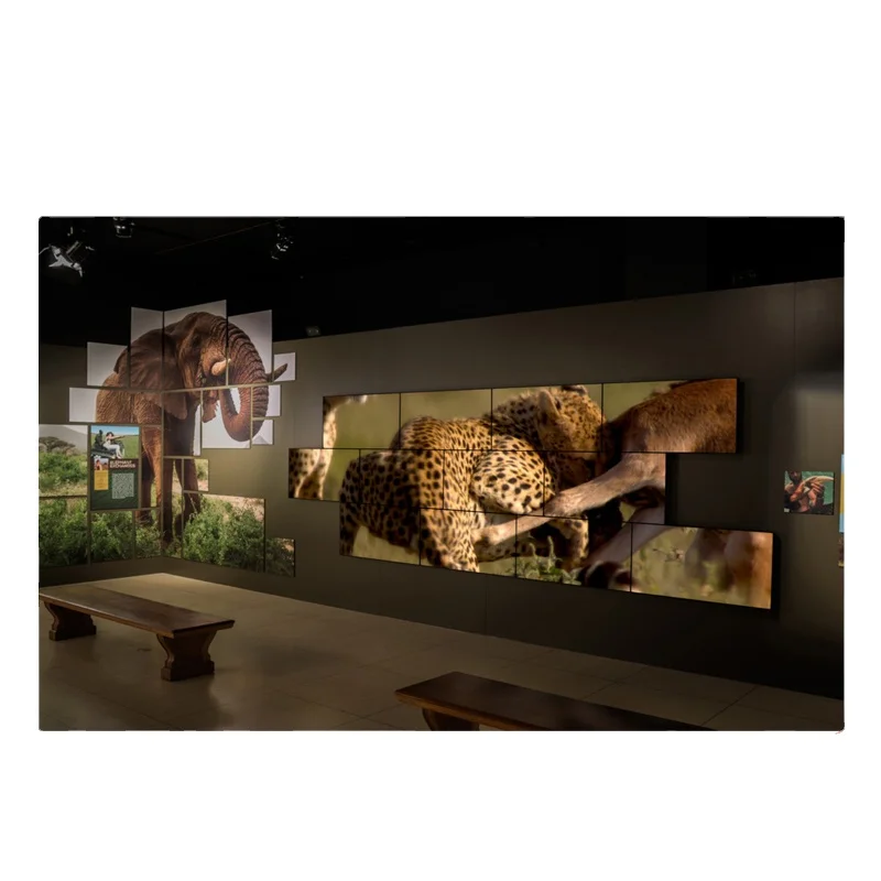 
 Бесшовная LTI550HN11 LTI460HN11 ЖК-контроллером видеодисплея рекламы видеостены дисплей монитор  