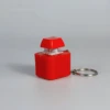 Botón de grabación rojo intenso y llamativo (color de la tecla)