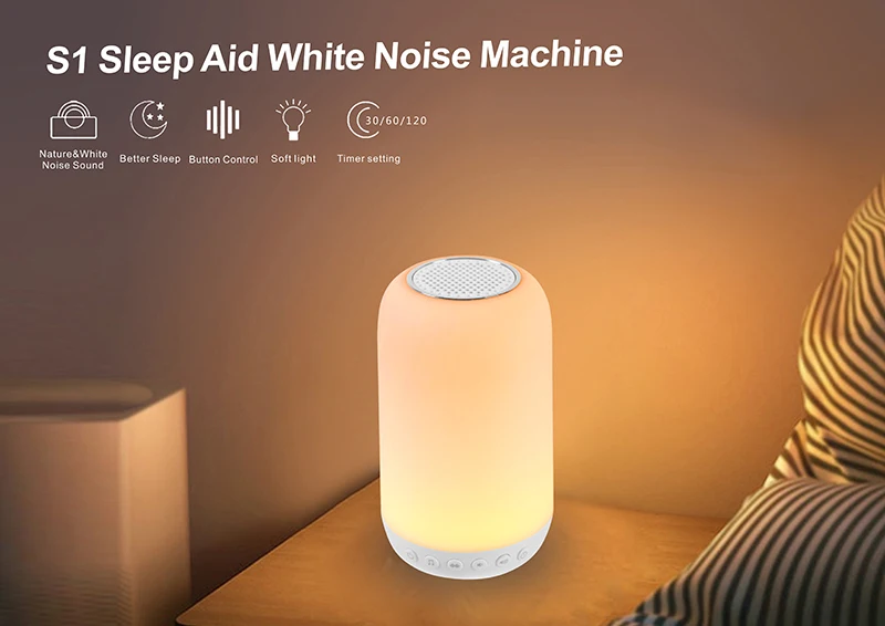 
Лучший sleepmate снотворное, обеспечивающий естественное звучание светодиодный ночник машина белого шума для ребенка спать ночью 