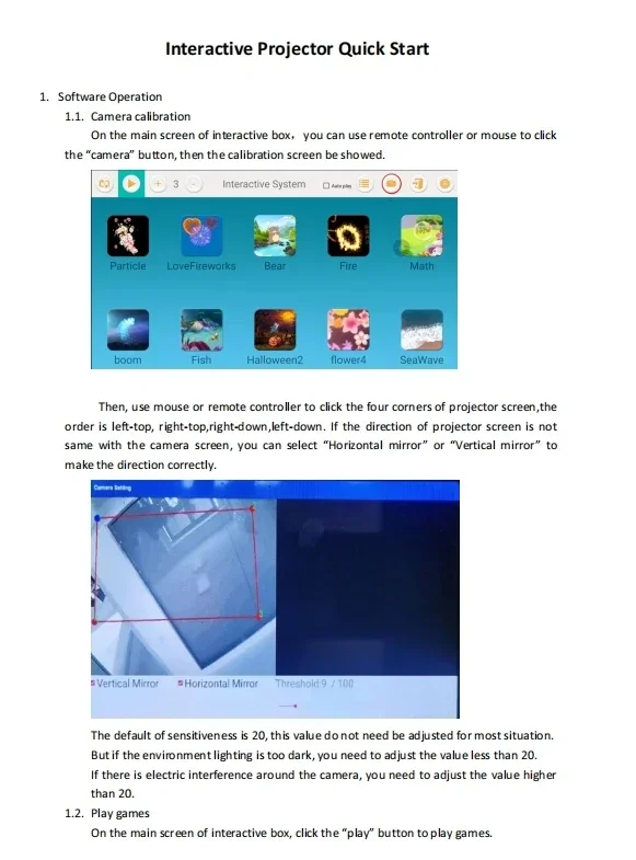2024 New All In One Interactive Projector Magic Interactive Wall ...