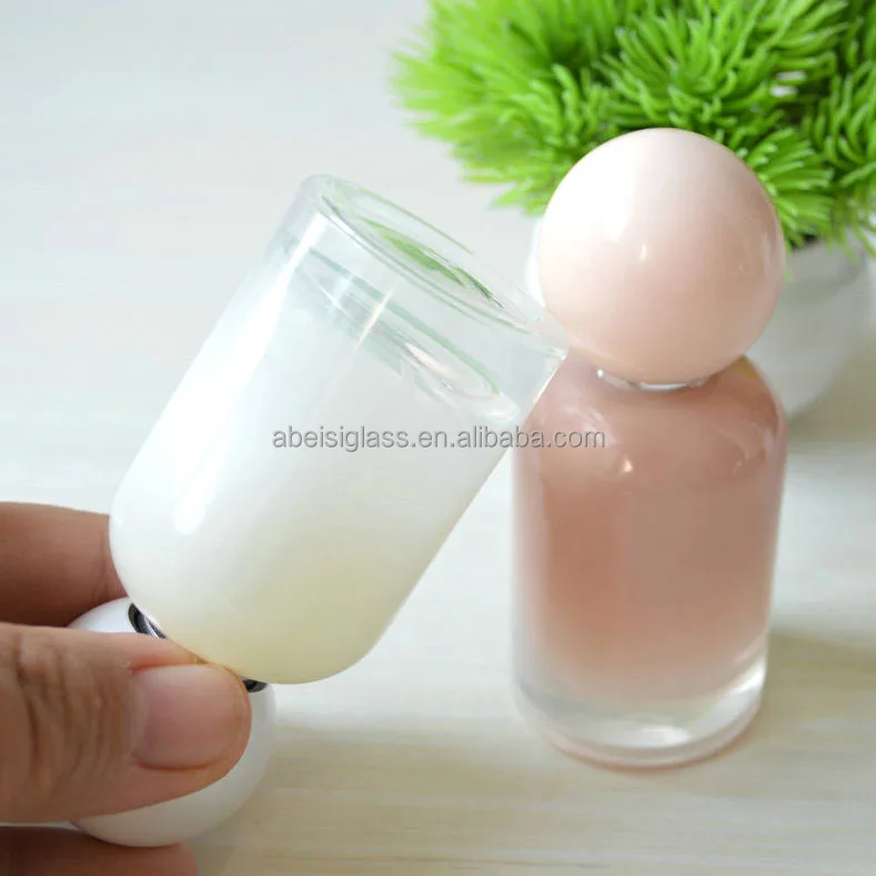 丸型カラーピンク色香水キャップガラス瓶とボトル収納| Alibaba.com