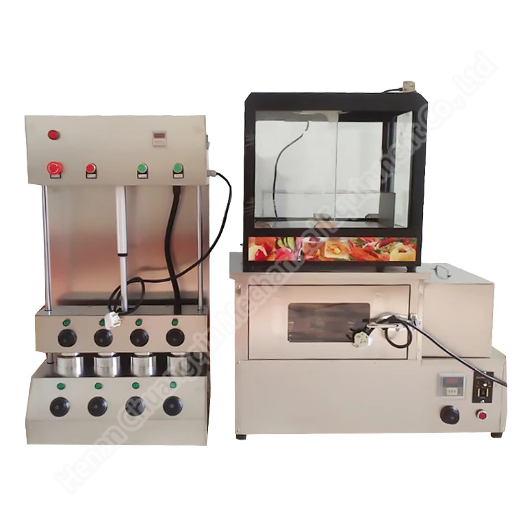 Cone Pizza Maker Forming Moulding Machine Automatic Pizza Cone Oven Machine Corn Tortilla Making Machine for Sale