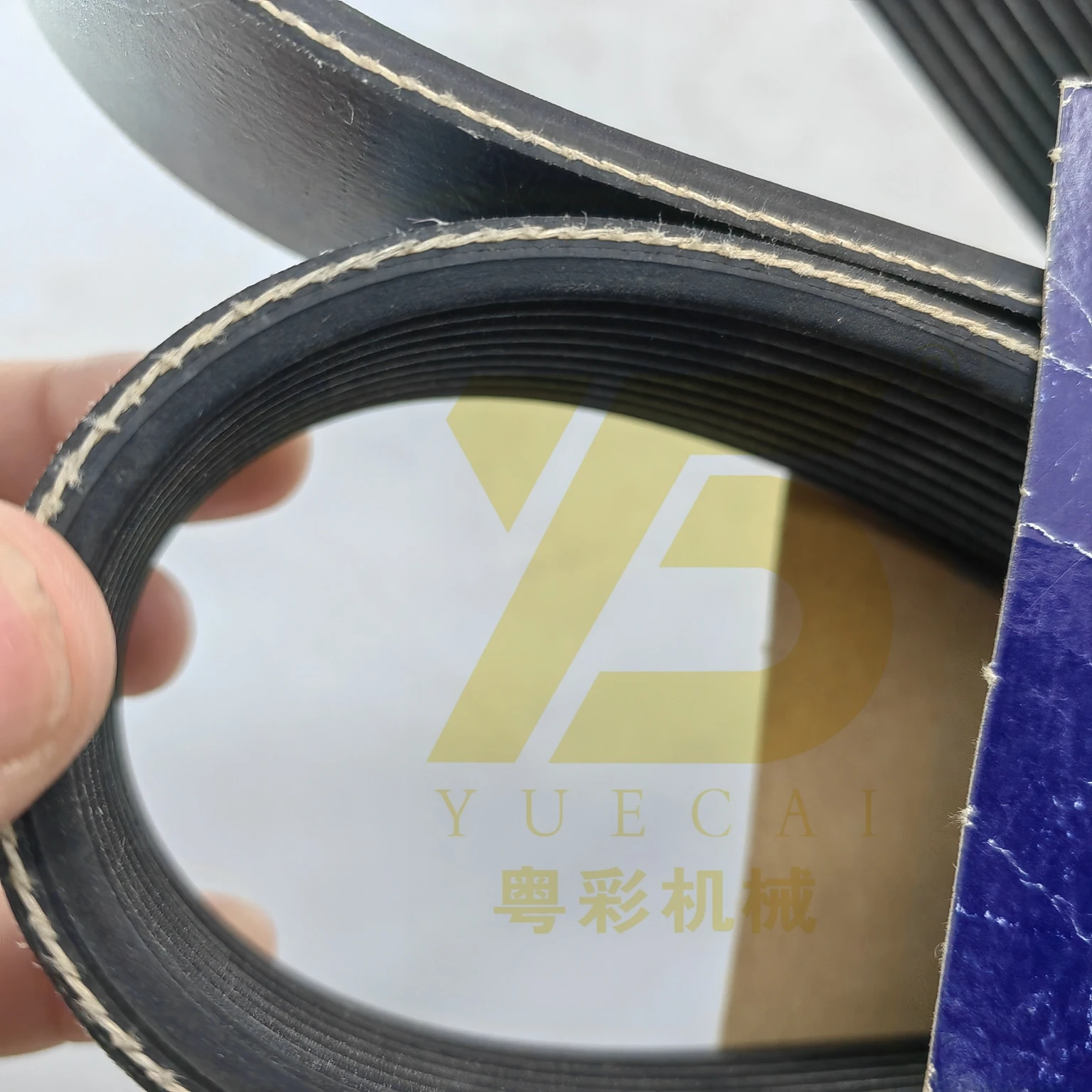 YUE CAI Excavator V-ribbed Belt D12 Engine Belt Parts Fan Belt 20411860 VOE20411860 for EC360 EC460
