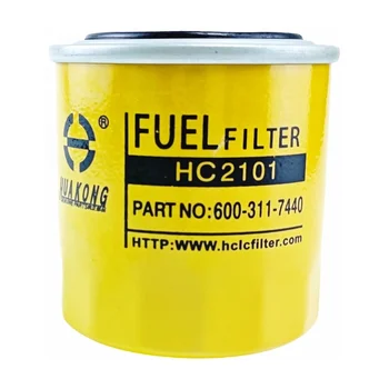 HUAKONG Fuel Filter Element 600-311-7460 For Isuzu Excavator C240 Engine Parts FC-1824 600-311-6220