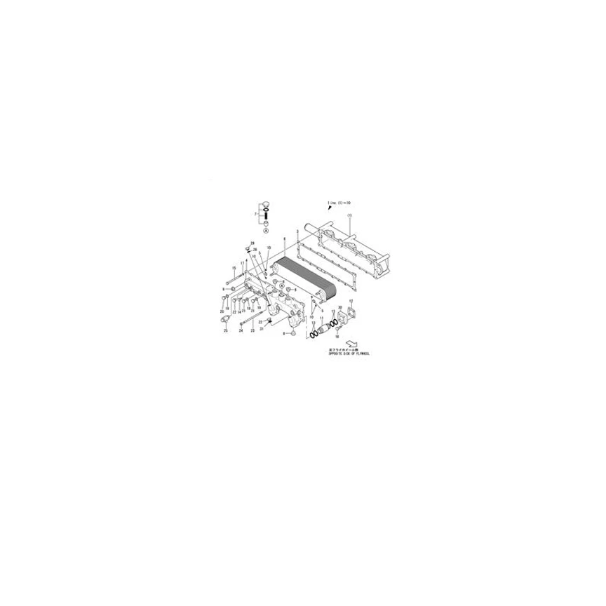 Factory Price Bolt M8X150 Plated 26116-081502 for Yanmar 6HAL2 6HAL2-WHT Engine Engine Parts With Warranty