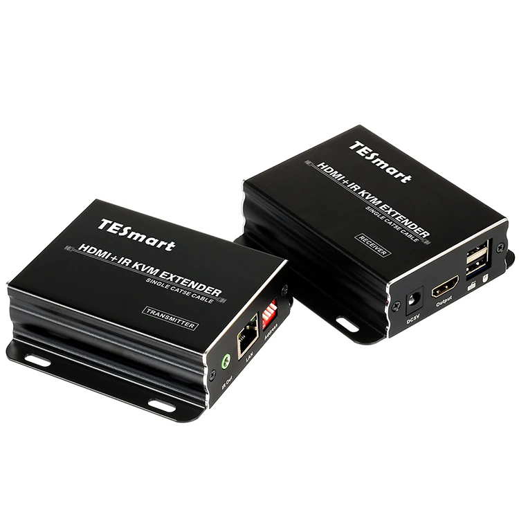 Tesmart Many To Many Kvm Usb Hdmi Extender 120m 100m Over Ip Sx-ex22 ...