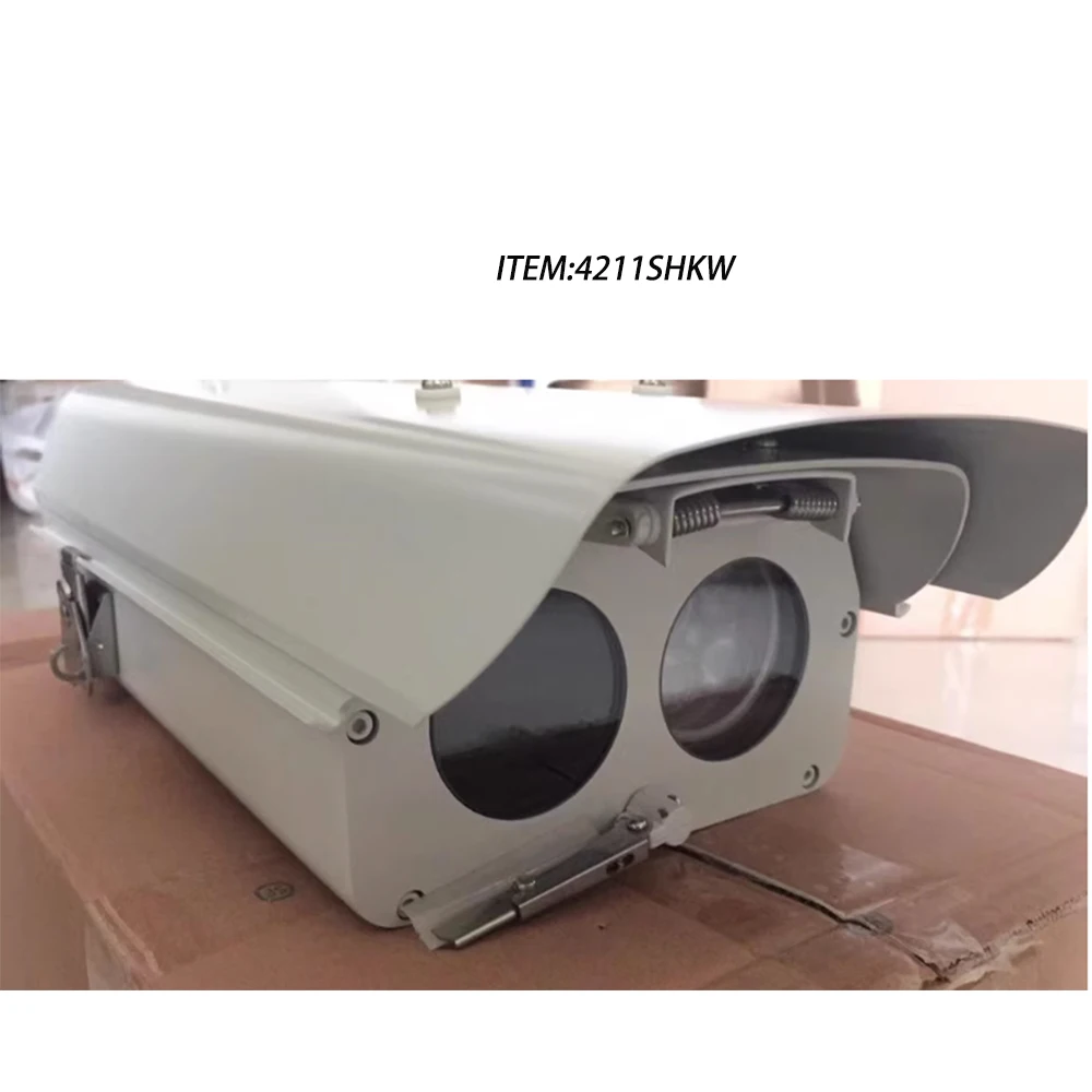 Outdoor Large Metal Doublewindow Enclosure Box Camera Housing Cctv