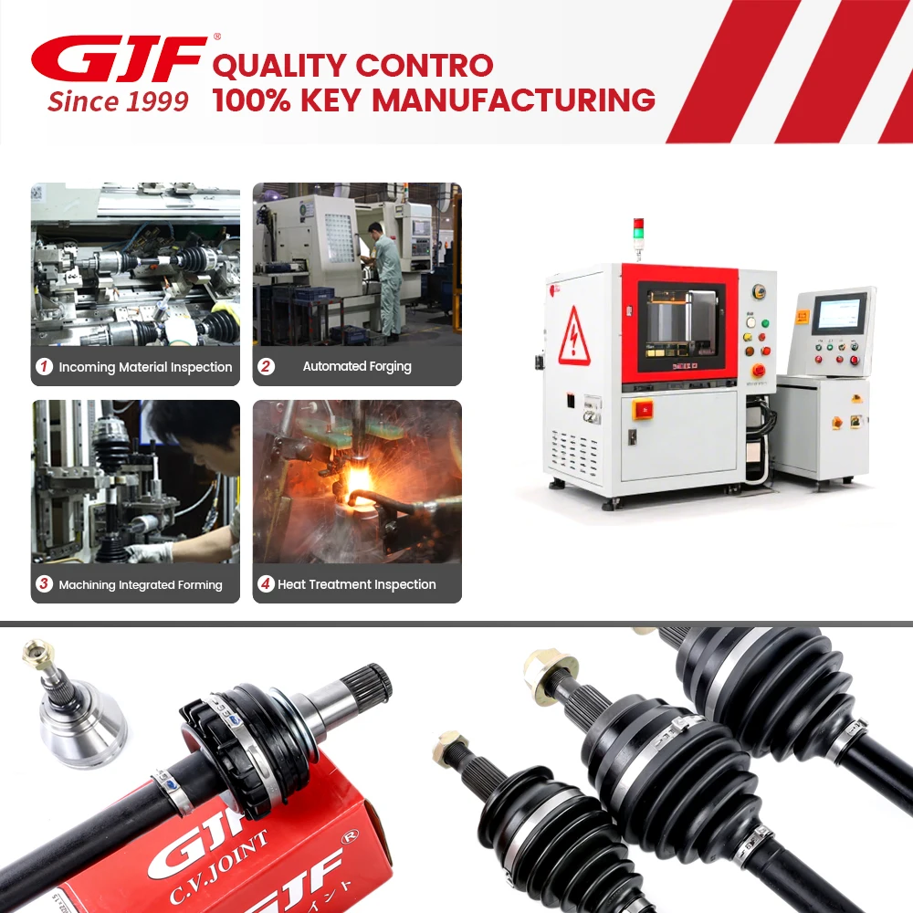 GJF Auto Parts Front CV Joint & Axle for Toyota, Nissan
