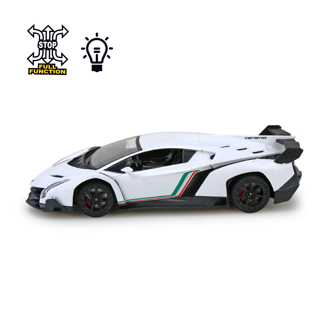 2.4GHz Lamborghini Veneno 1:18 RC Car - Remote Control Racing Toy
