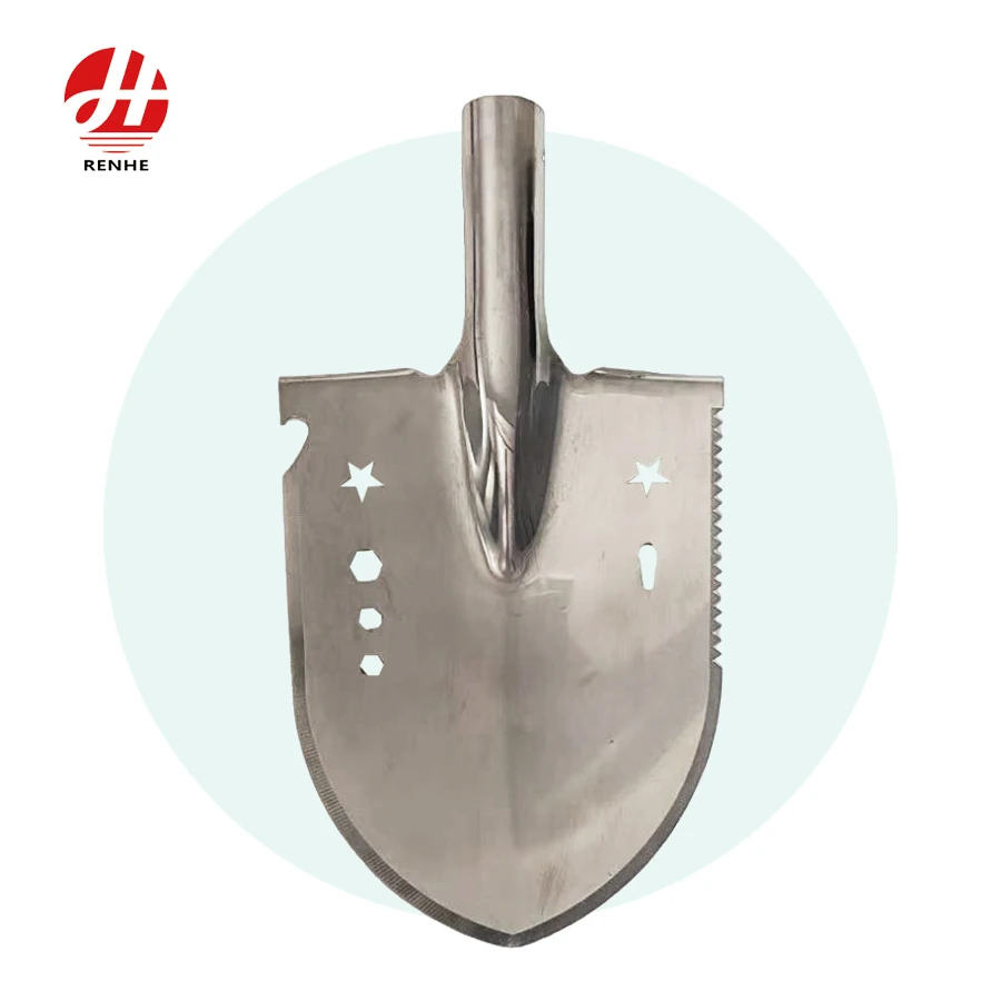 Parhaiten myyty monitoiminen työkalu: valkoinen teräksinen kaivuhaava, maatalous- ja puutarhahaavan pääosa