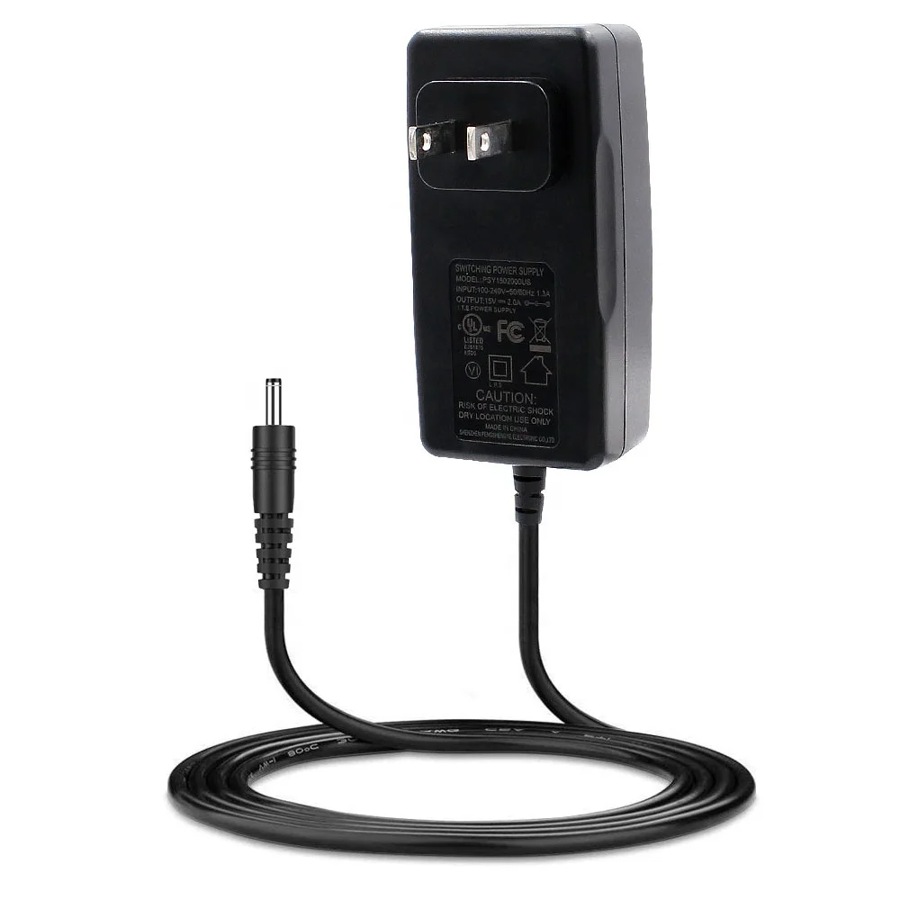 DC 15V/1A Power Adapter Charger Compatible with Car Jumper Starter Power Supply Cord UL Listed 