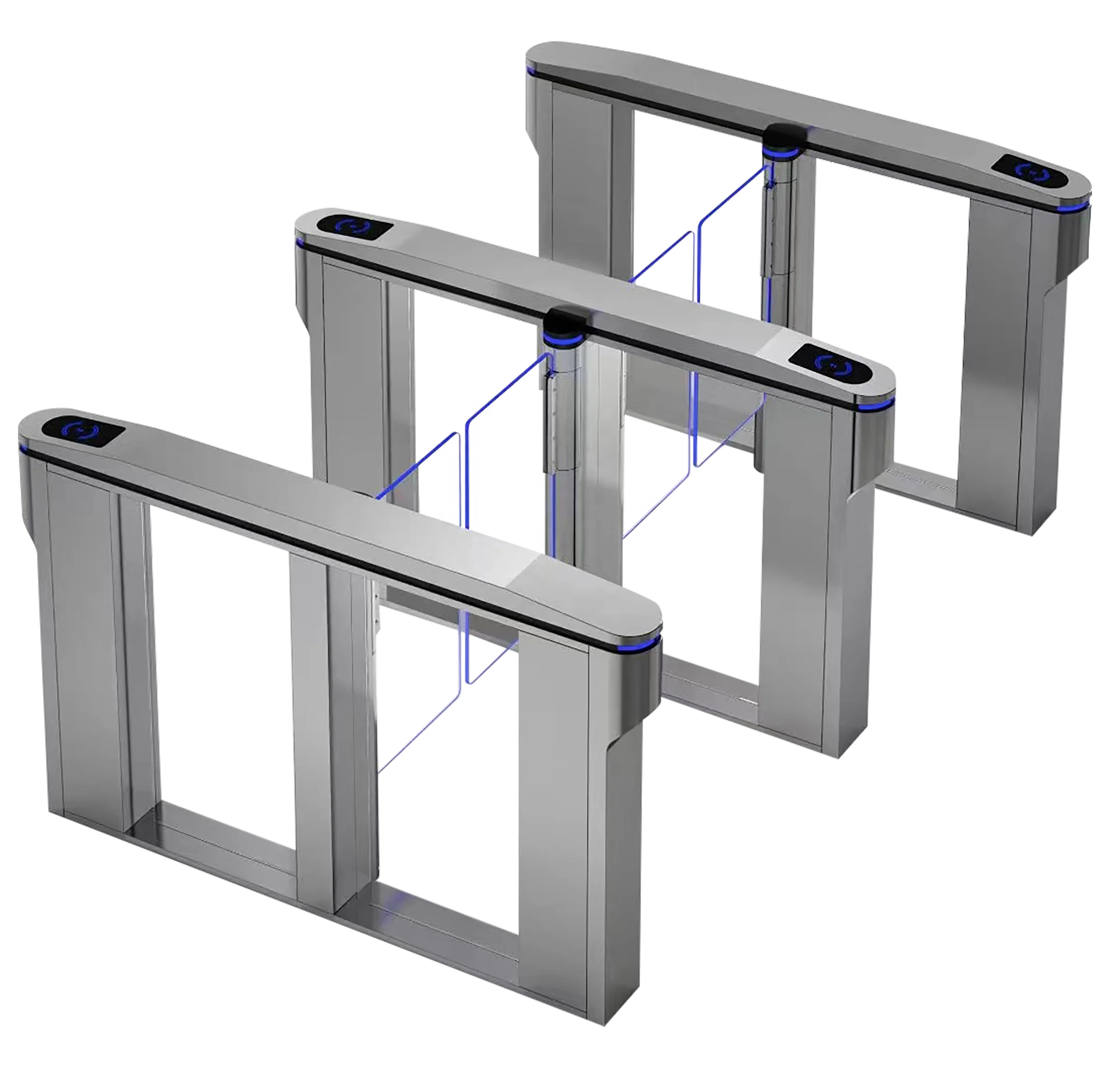 2022 Karsun  New Design Access Control  Swing Barrier Speed Gate for Business Malls and Edifice