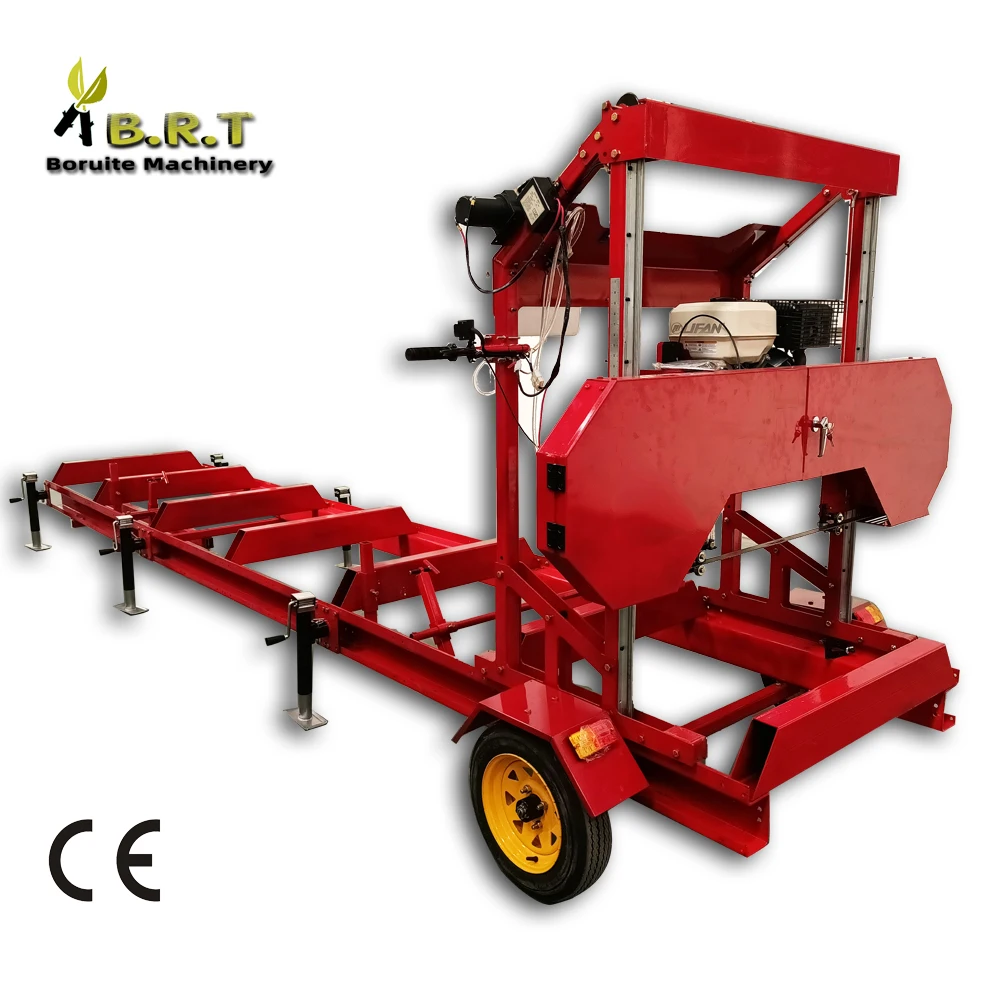 Machinery Cutting Portable Mill Portablesawmill Machine Slide Wood