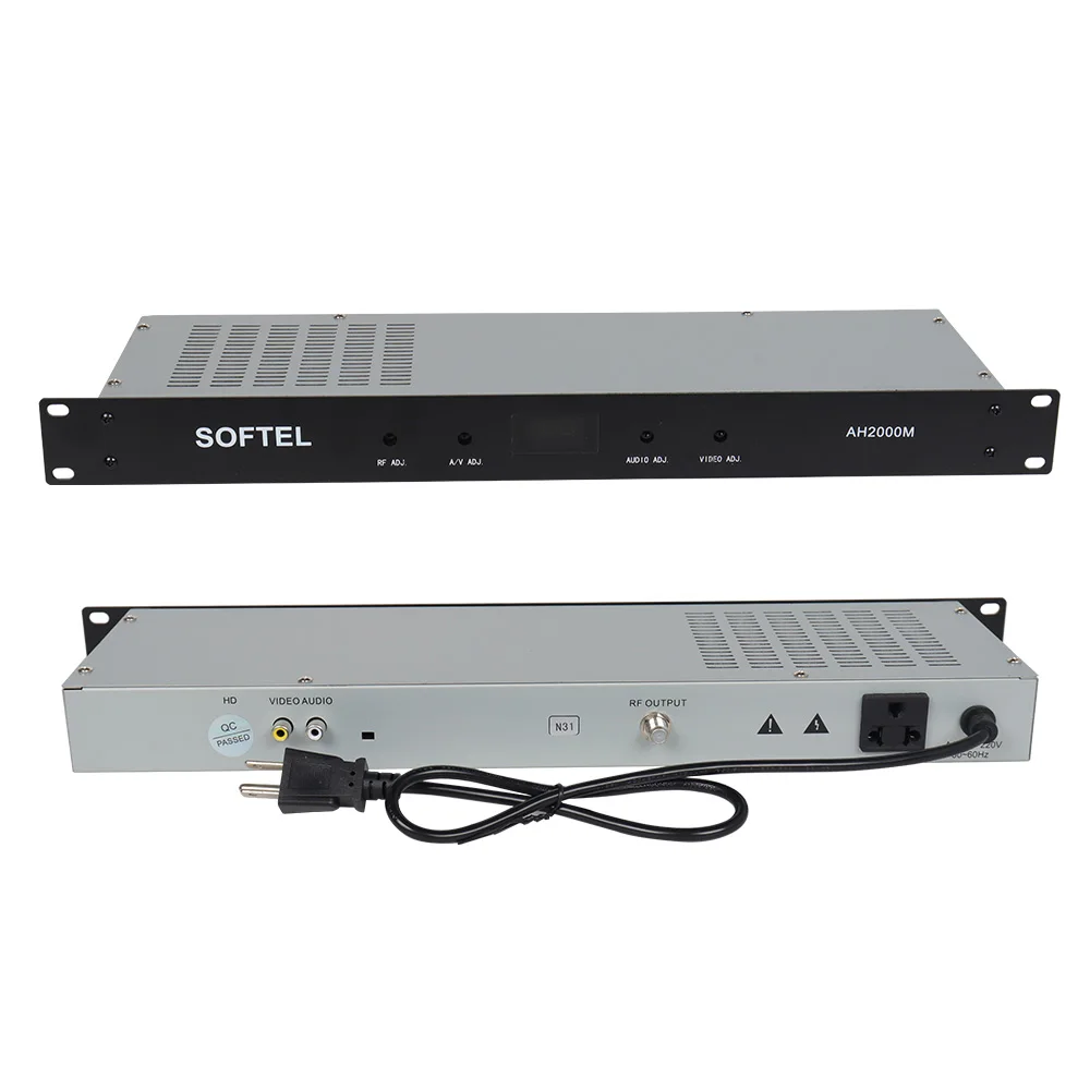 Single Channel 16 24 Rf Modulator 16 Channels Pal B/g  Catv Modulator