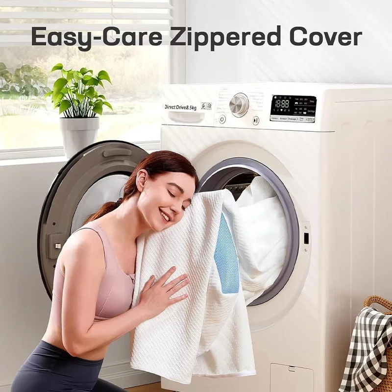 Outdoor Sleeping Memory Foam Mattress Cover Bed Cover with Zipper supplier
