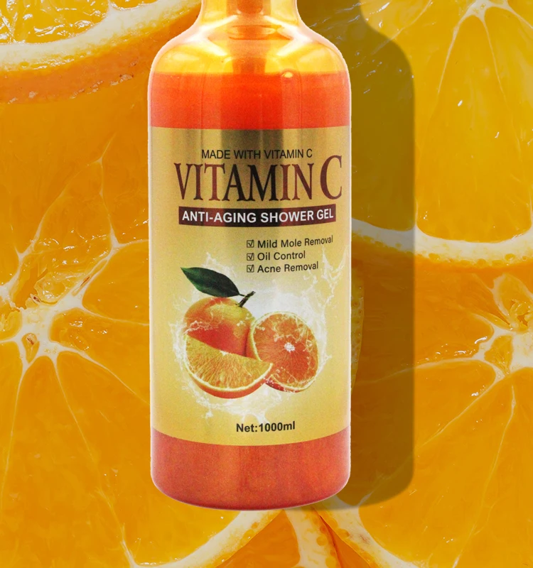 Oem Natural Cleaning Bleaching Shower Gel Skin Lightening Body Wash Pod