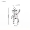 Waving Bear Charm