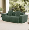 Green + Velvet + 2 Seat