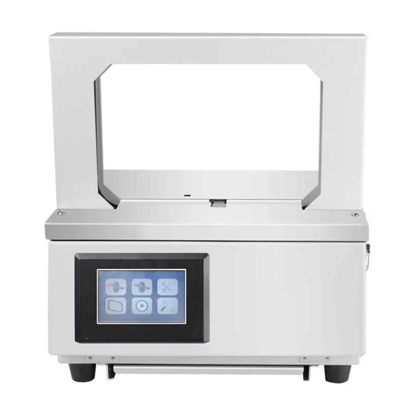 Packing Bundle Table Banknote Strapping Machine Automatic Banknote Paper Tape Opp Book Money Bundling Banding Machine