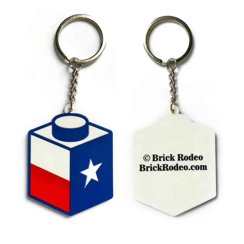 Custom Logo 2d Embossed Rubber Soft Pvc 3d Print Promotional Keychains Car Keyring Personalized