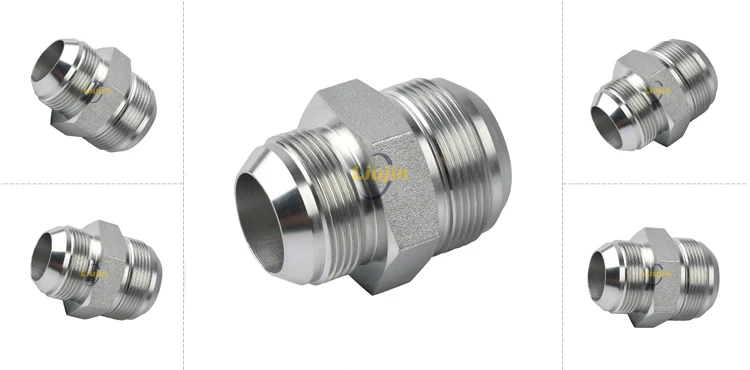 Factory supply wholesales customized steel pipe fittings dimensions hydraulic fittings supply