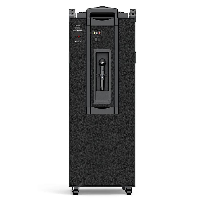 12 Inch Super Power Soundbox Portable Karaoke Dj Keyboard Guitar Wooden Tws Dsp Echo  Home Theater Boombox Party  Wireless Speak