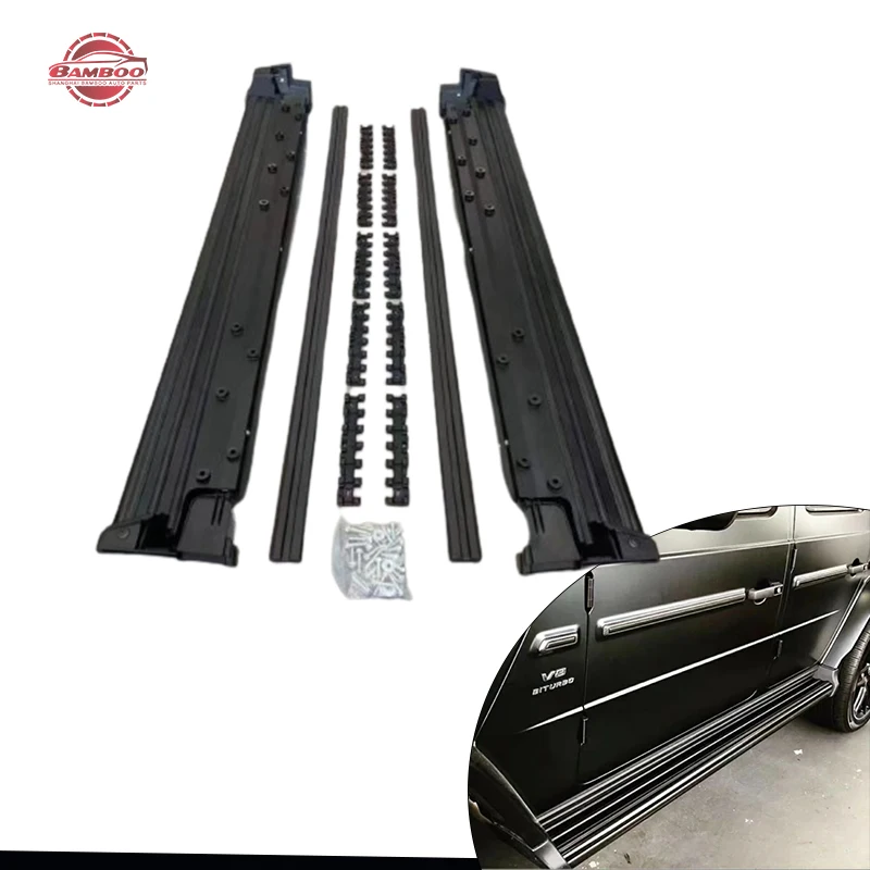 Mercedes G Class Side Steps - Durable Aluminum Running Boards