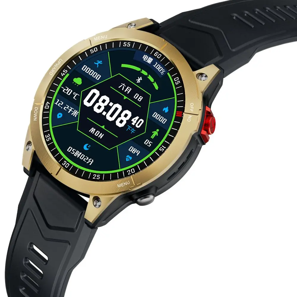 New Version Fenix 7 Smart Watches Bluetooth Calling NFC Offline Payment Large Battery Sport Watch for Men GS Fenix7 Smart Watch
