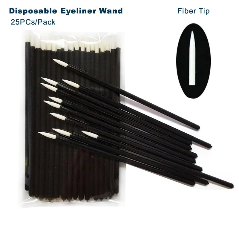 Disposable Felt Tip Fiber Applicator Eyeliner Brush Buy Disposable
