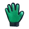 Green cat-petting gloves [left hand]