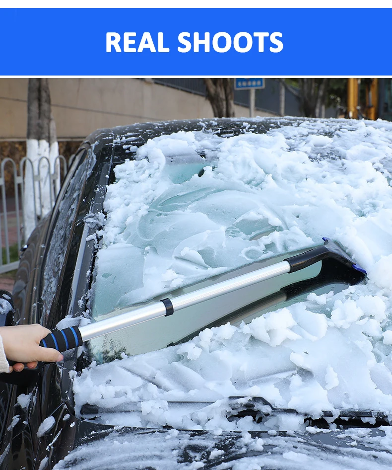 Ice Scrapers Winter Car Accessories Cleaning Snow Scraping Tools Pvc