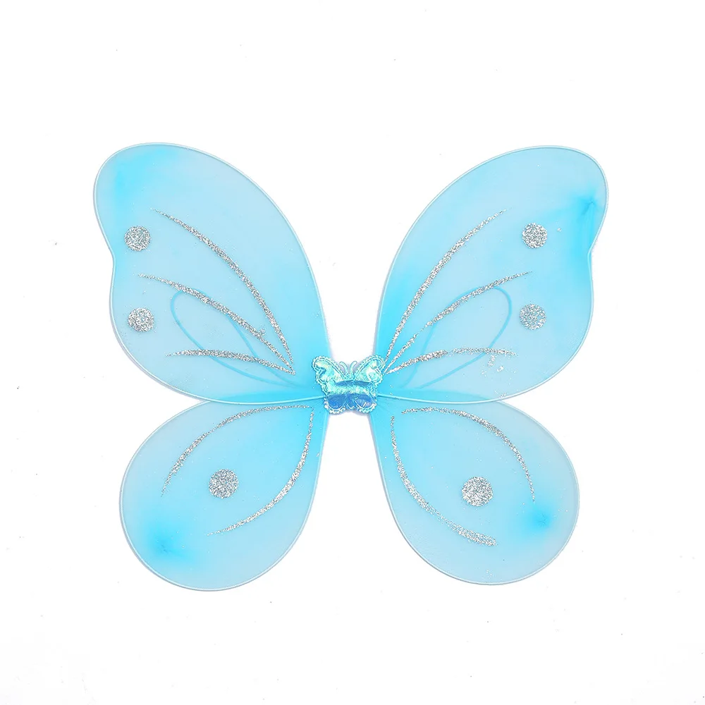 Ailes De Fée Scintillantes + Couronne Fleur & Oreilles Elfe – Costume Fille & Femme Magique Pour Halloween, Carnaval, Noël Ou Anniversaire