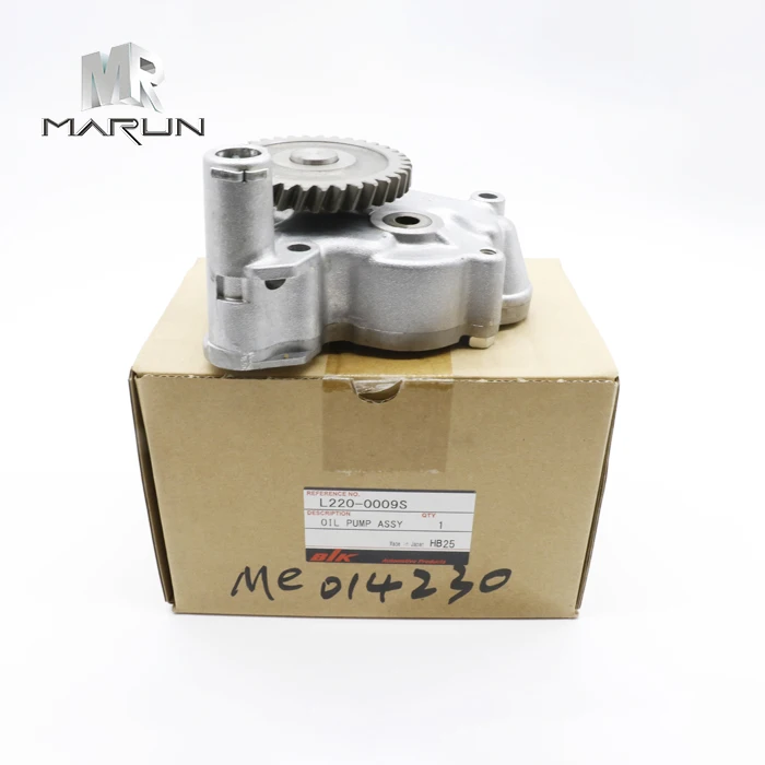 L220-0009S ME014230 Original Oil Pump for Excavator SK230-6E Construction Machinery 6D34