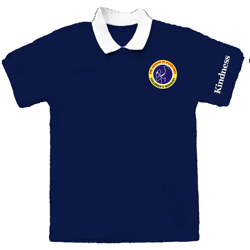 Collar School Uniform T Shirt