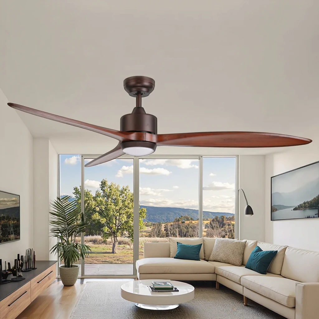 Ceiling Fan, 120V, Copper - detail 4
