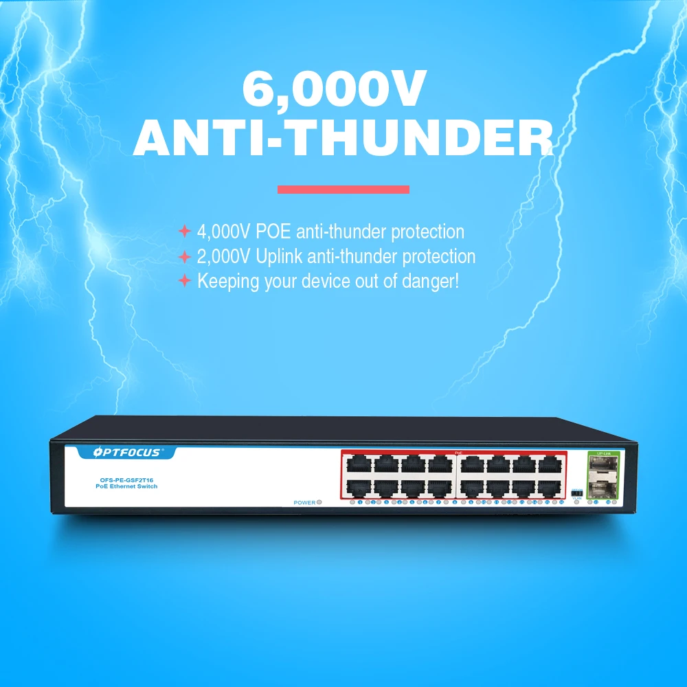Ftth Gpon Epon Olt Matching Network Switch Capacity 16 Ports+ 2 Sfp