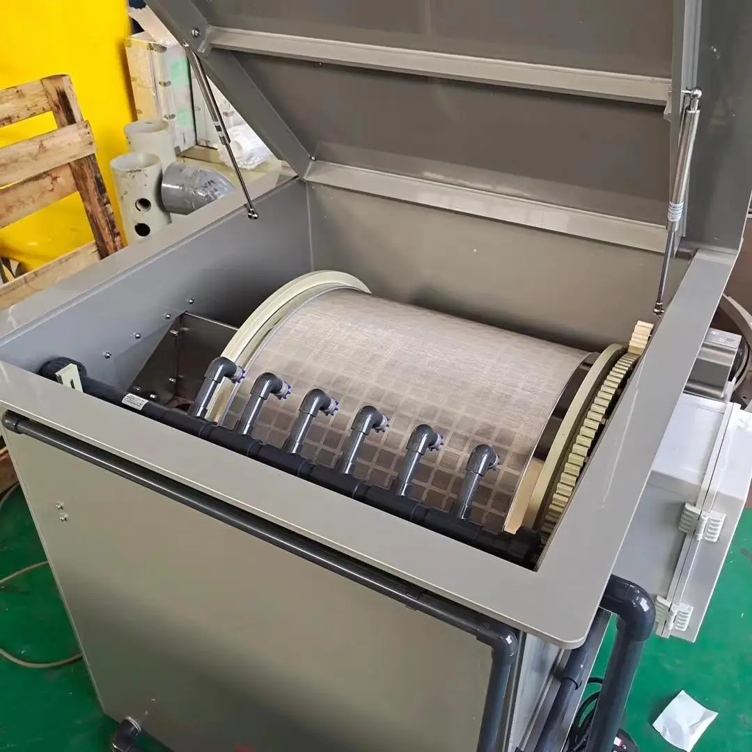 ロタリードラムフィルター｜農業用海水・淡水用（10m³/h）