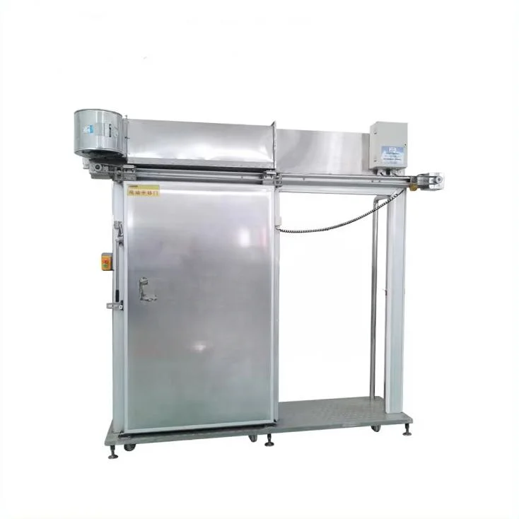 High sealing sliding custom cold room door for sale Industrial food cold storage warehouse insulated door