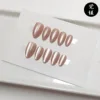 Té con leche ojo de gato