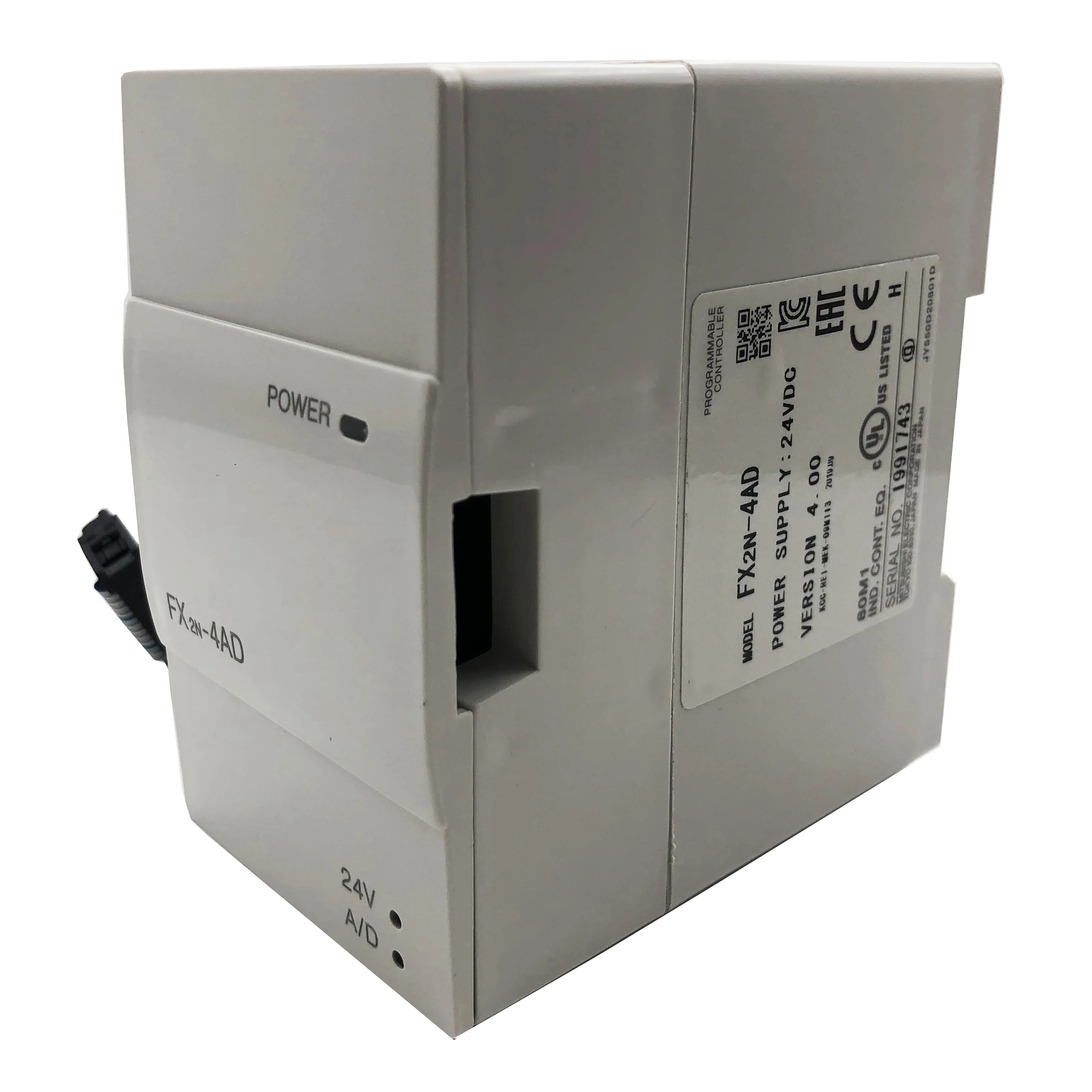 New Original FX2N-4AD Fx2n4ad Extension Module Stock in Warehouse