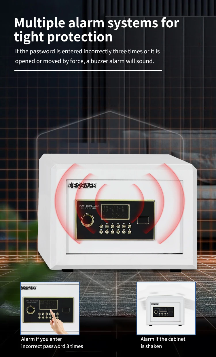 CEQSAFE Korea High-end Electronic Fireproof Booil Safe House Safety Box factory