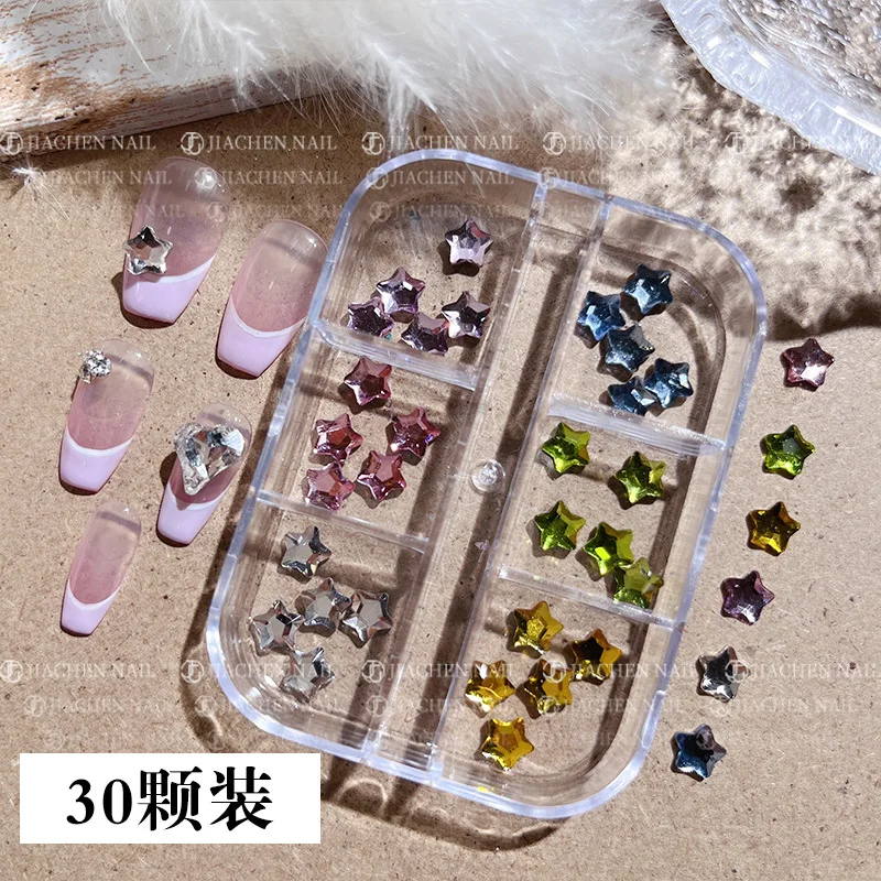 Fancy Nail Rhinestones Products Supplies 3D Nail Art Rhinestones