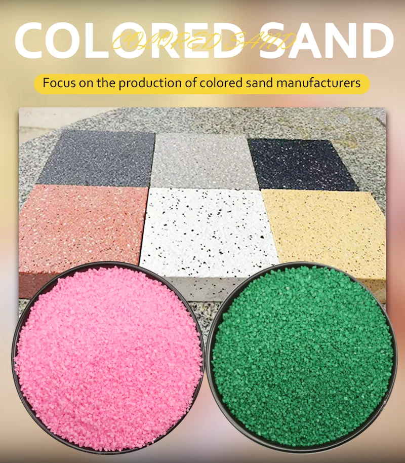 Color sand children natural sintered colored sand in bottles Eco friendly factory