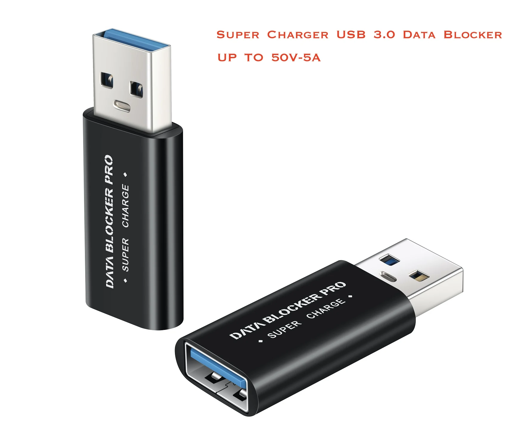 Hot Seller Charging Usb Data Blocker Black Safety Usb Port Blocker For