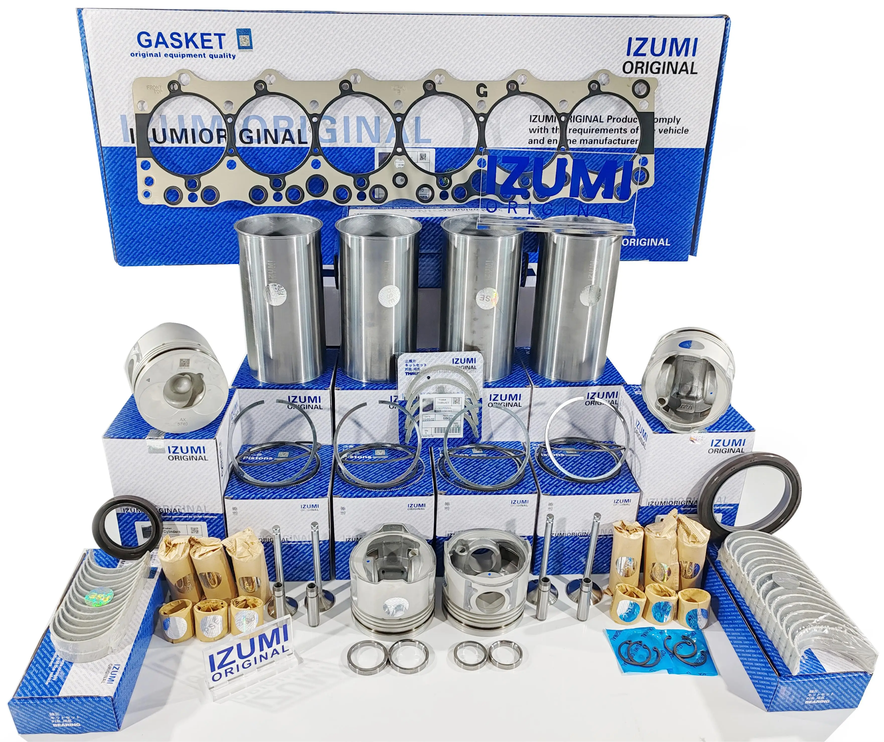 IZUMI Original Overhaul diesel Engine Spare Part 6BG1 6BB1 6BD1 6HK1 ...